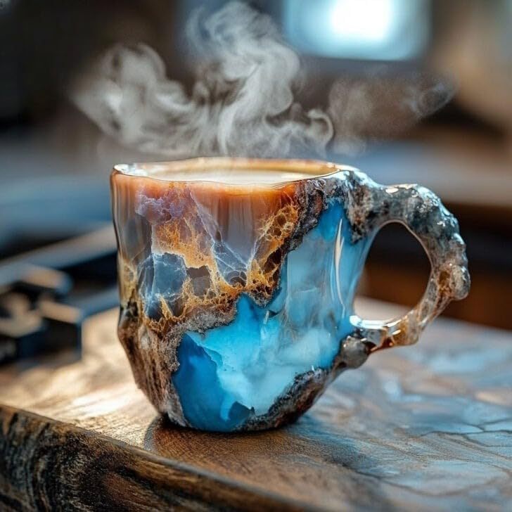 (🌲Early Christmas Sale ) ✨️2024 New Mineral Crystal Coffee Mugs☕