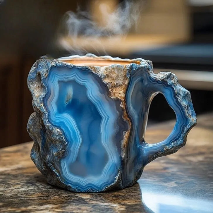 (🌲Early Christmas Sale ) ✨️2024 New Mineral Crystal Coffee Mugs☕