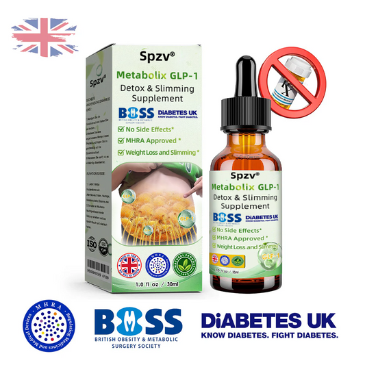Spzv® Metabolix GLP-1 Detox & Slimming Supplement(👨‍⚕️Food-grade fat burner – Developed by The Obesity Society)🔥
