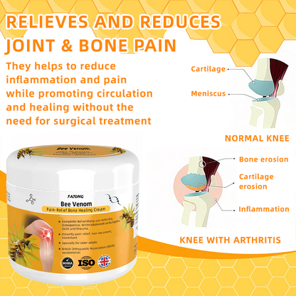 FATONG® Bee Venom Pain-Relief Bone Healing Cream👨‍⚕️ (Suitable for all ages)👨‍⚕️