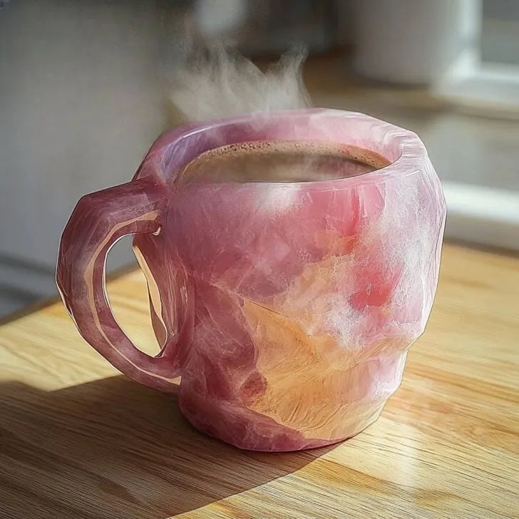 (🌲Early Christmas Sale ) ✨️2024 New Mineral Crystal Coffee Mugs☕